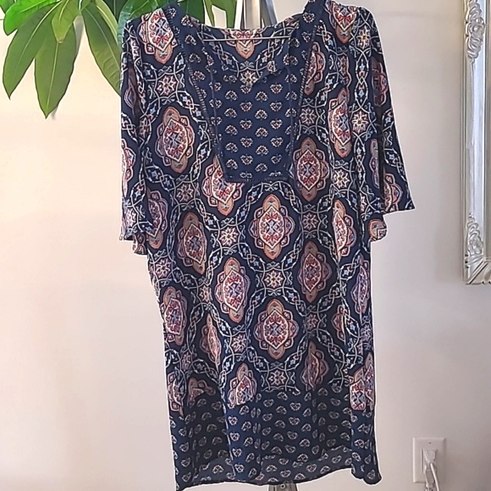 Dress bleu red cute!